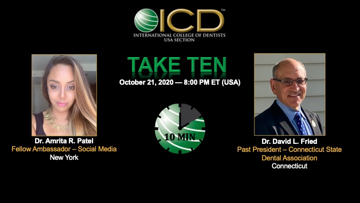 ICD TAKE TEN 10-21-2020 with Dr. David L. Fried