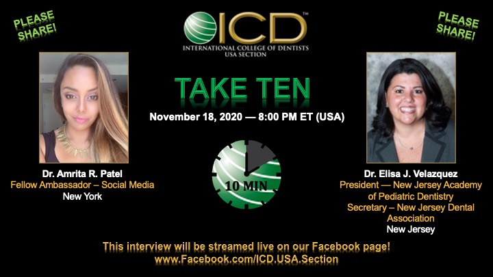 ICD TAKE TEN 11-18-2020 with Dr. Elisa J. Velazquez