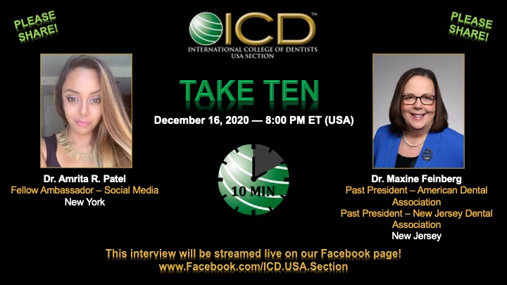 ICD TAKE TEN 12-16-2020 with Dr. Maxine Feinberg