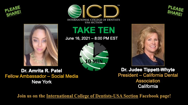 TAKE TEN on 6-16-2021 with Dr. Judee Tippett-Whyte