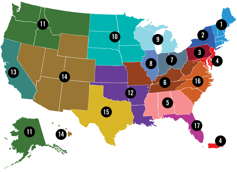 District Roster Map